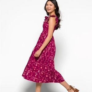 Hill House Pink Floral Dress